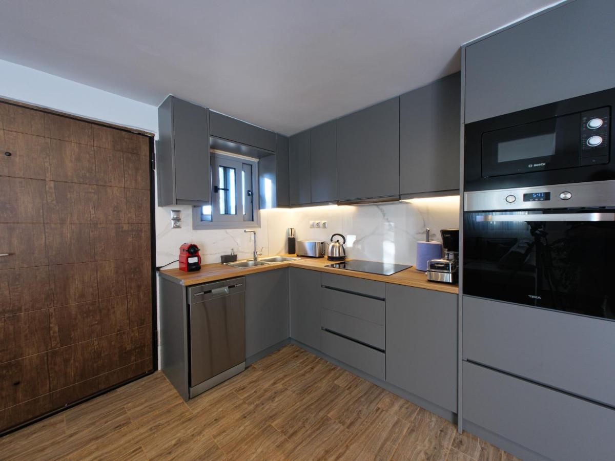 Old Olive Tree Cottage Agii Apostoli  ภายนอก รูปภาพ