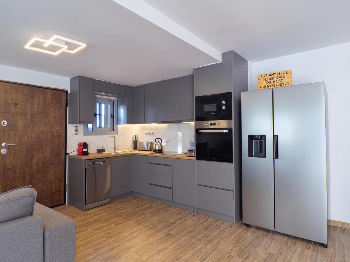 Old Olive Tree Cottage Agii Apostoli  ภายนอก รูปภาพ