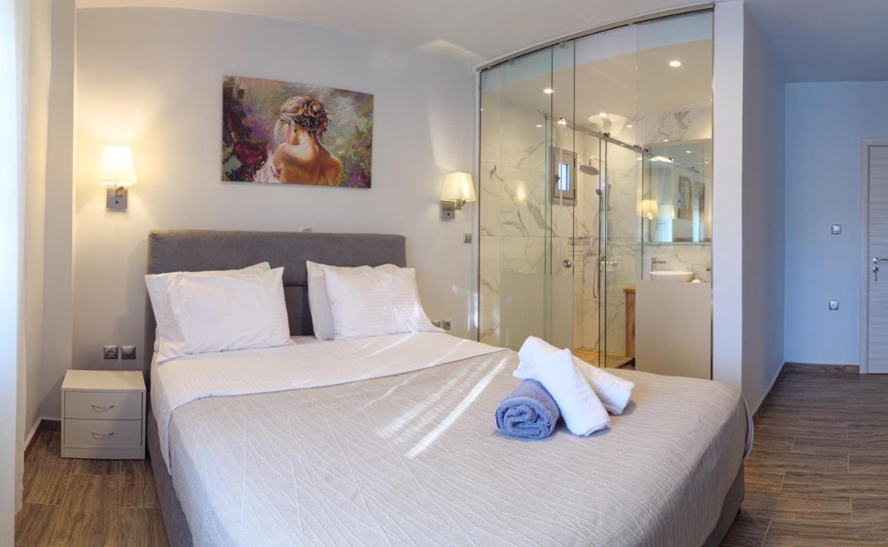 Old Olive Tree Cottage Agii Apostoli  ภายนอก รูปภาพ